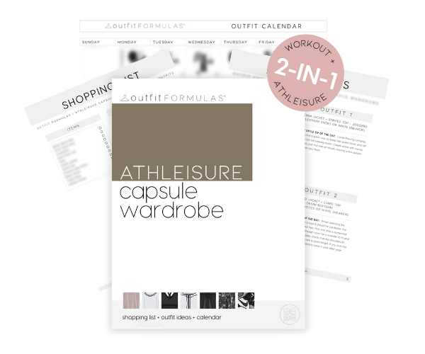 Outfit Formulas Athleisure 2022 Bundle