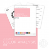 Product image for color analysis 101 style theory guide