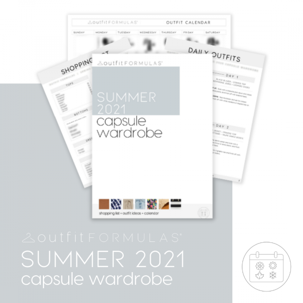 Product image for summer 2021 capsule wardrobe