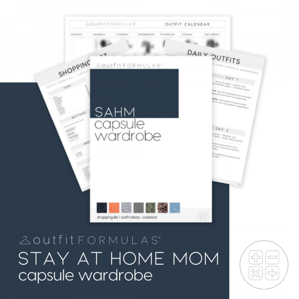 Product image for stay at home mom capsule wardrobe