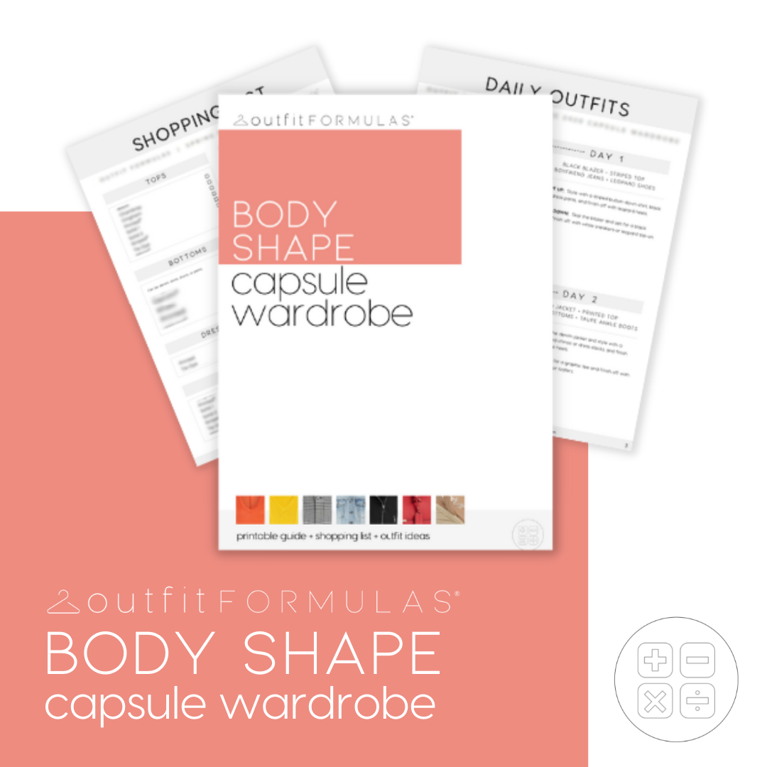 Product photo for body shape capsule wardrobe