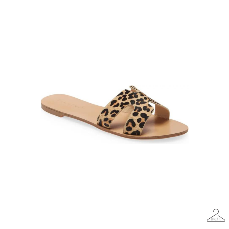summer shoe - animal print sandals