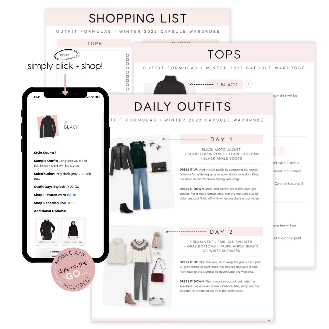 Pin on Capsule Wardrobe  Shopping Lists & Guides