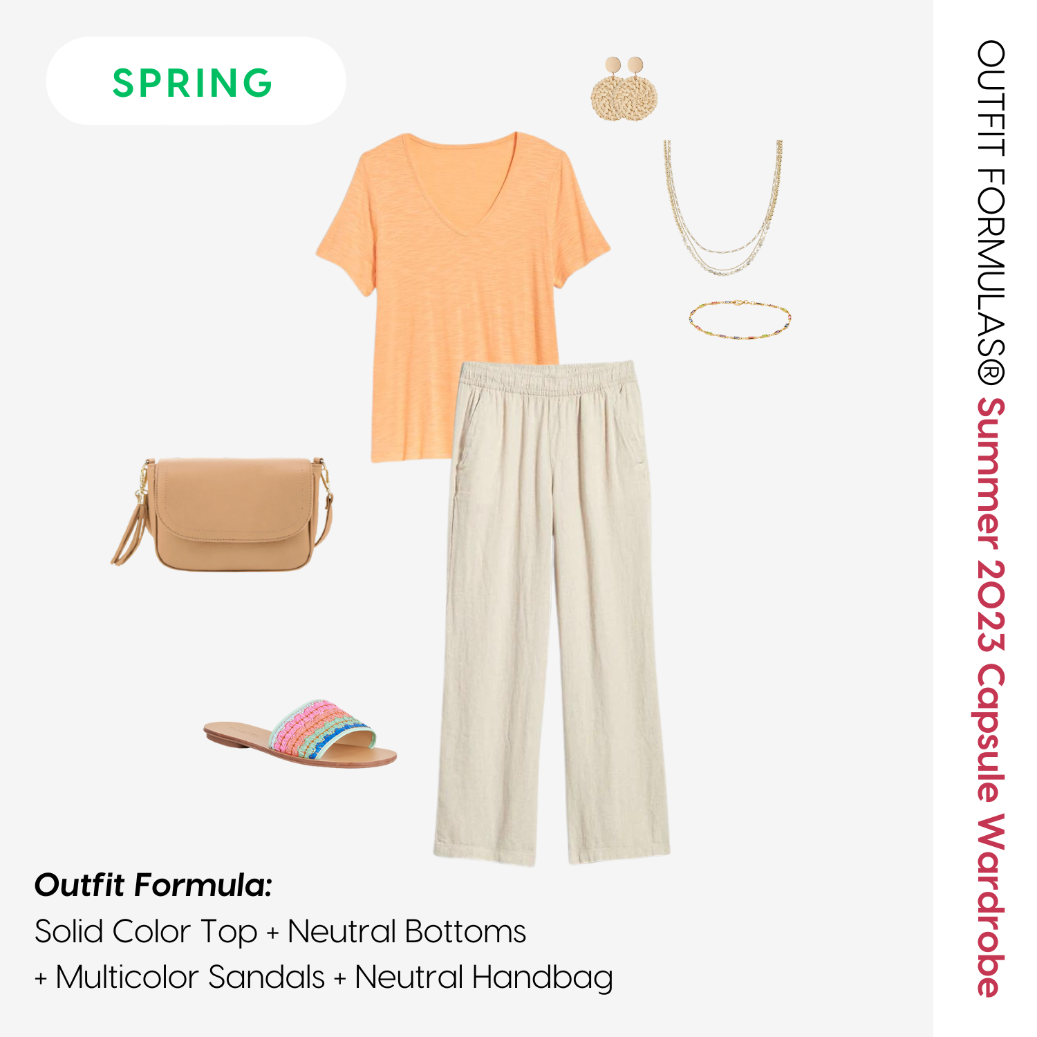 How to dress to color seasons - Spring color season