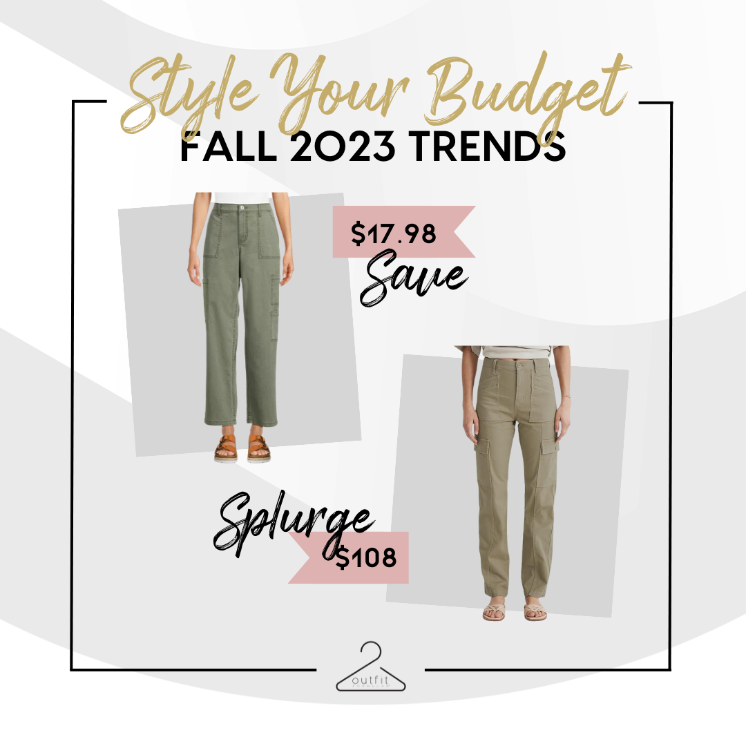 Save or Splurge? Fall 2023 Fashion Trends: Cargo Pants