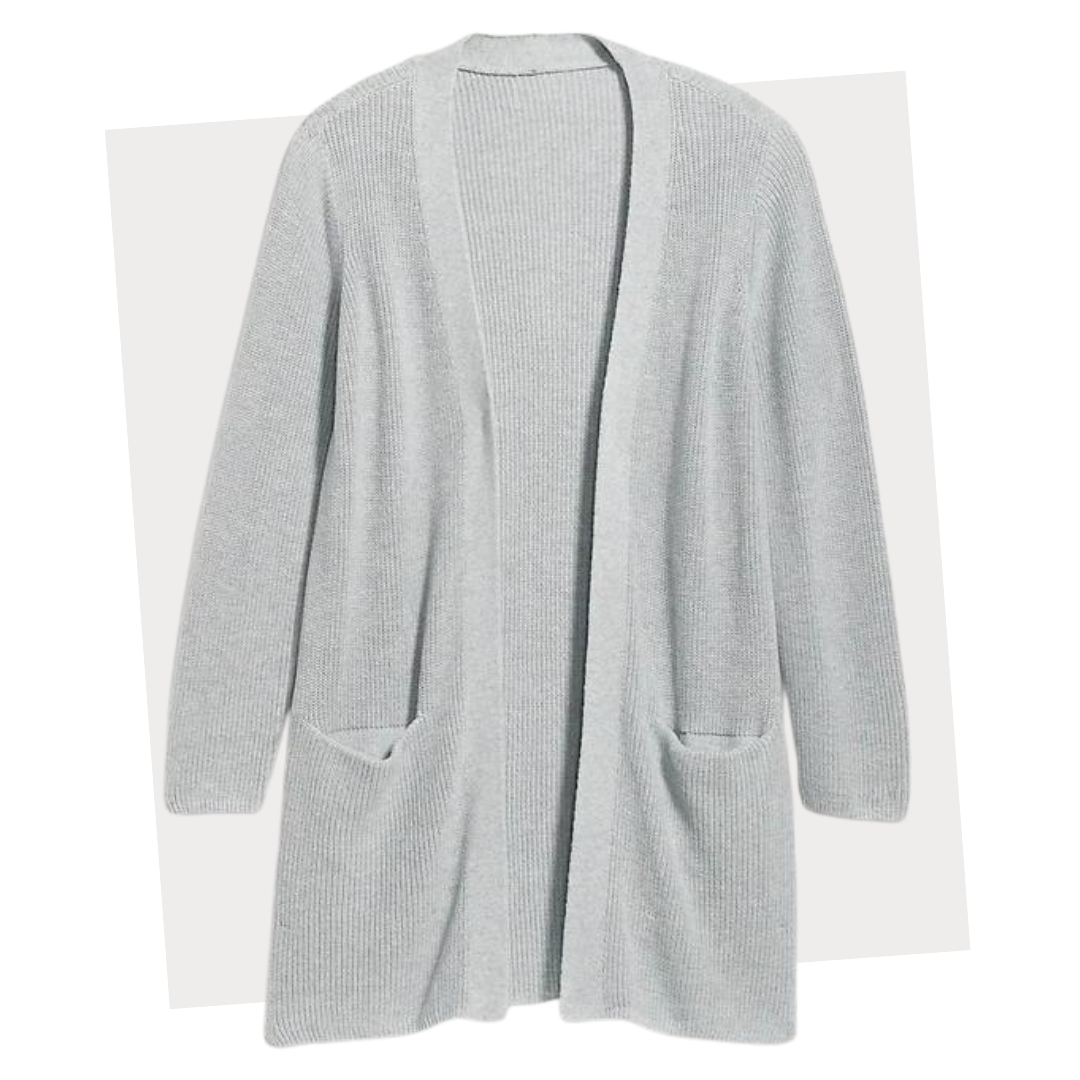 Winter Style Essential: Grey Cardigan