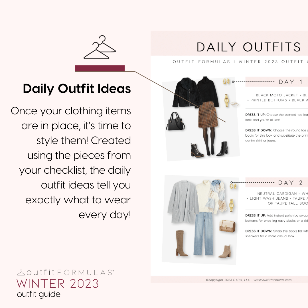 Winter 2023 Outfit Guide - Outfit Formulas®